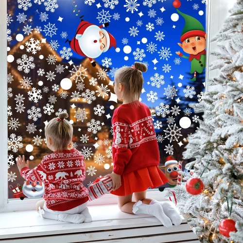 Christmas Window Clings