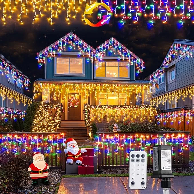 Outdoor Color-Changing Christmas Lights